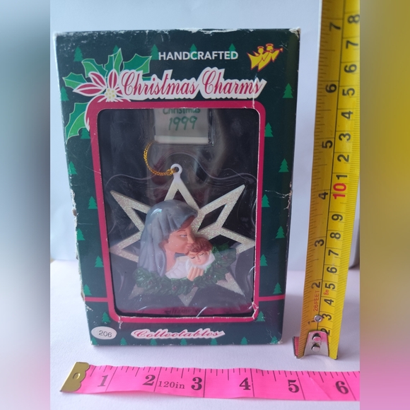 Dynamic Handcrafted Collectables Christmas Charms #206- 1999 - Picture 7 of 7